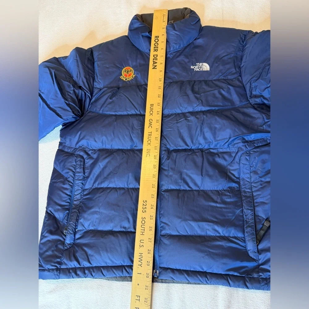 The North Face 550-Fill Down Puffer Jacket Size L – Blue Bacardí Edition